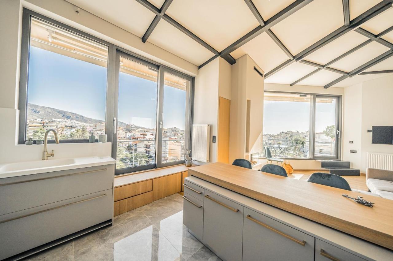 Sky Apartment Атина Екстериор снимка